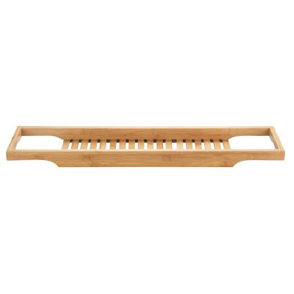 WENKO 24750100 - BAMBUSA Badewannenablage 70x16 cm braun