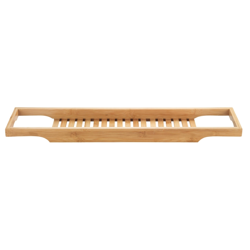 WENKO 24750100 - BAMBUSA Badewannenablage 70x16 cm braun
