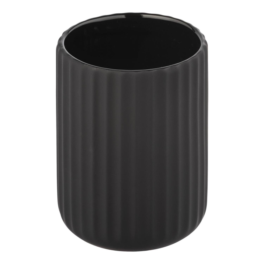 WENKO 24803100 - Becher BELLUNO 8x11 cm schwarz