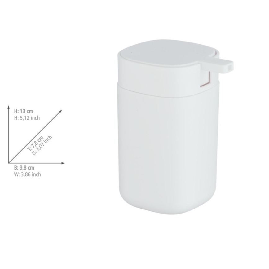 WENKO 24829100 - Seifenspender DAVOS 350 ml weiß