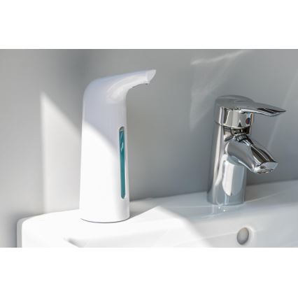 WENKO 24841100-Seifenspender LARINO 9x21,5 cm weiß