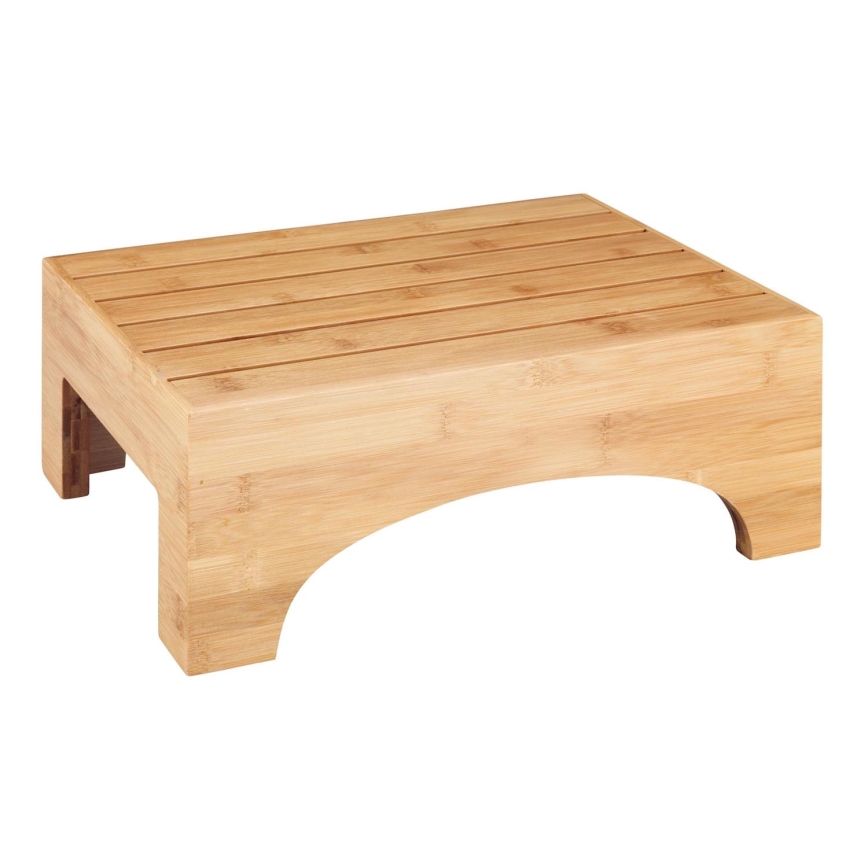 WENKO 24870100 - Hocker BAMBUSA 40x30 cm braun