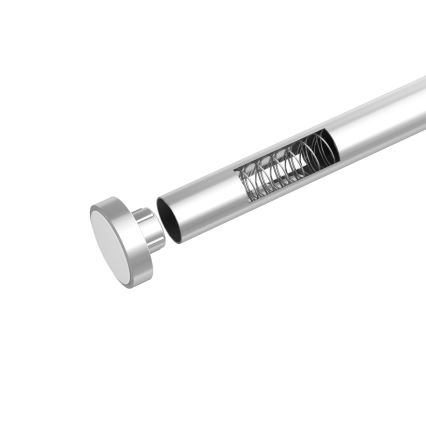 WENKO 24888100 - Duschstange LUZ 185x2,8 cm Edelstahl/glänzender Chrom
