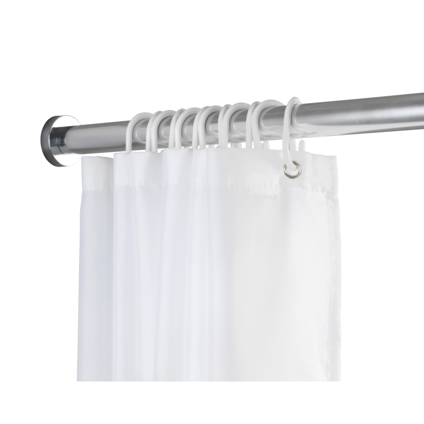 WENKO 24888100 - Duschstange LUZ 185x2,8 cm Edelstahl/glänzender Chrom
