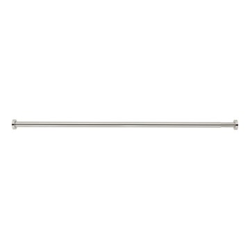 WENKO 24888100 - Duschstange LUZ 185x2,8 cm Edelstahl/glänzender Chrom