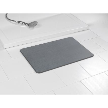 WENKO 24936100-Badematte SIMI 39x60 cm grau