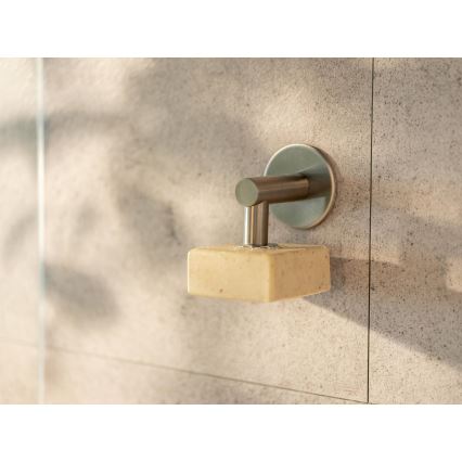 WENKO 24971100-Seifenhalter TURBO-LOC 4,5x7 cm silber
