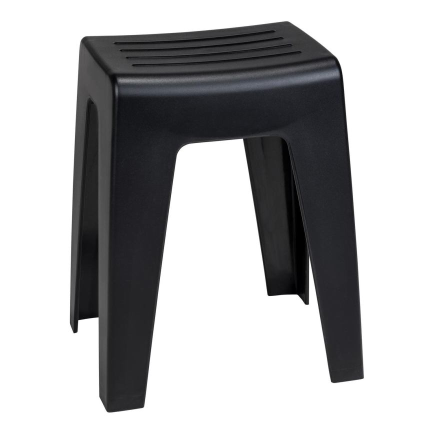 WENKO 25156100 - Hocker KUMBA 38x47 cm schwarz