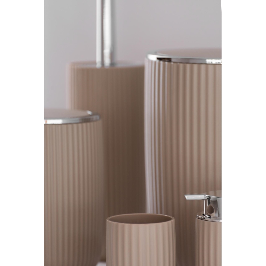 WENKO 25185100 - WC-Bürste AGROPOLI 10 x 36,5 cm beige