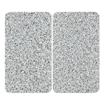 WENKO 2521120500-Abdeckung für Platte ABDECKPLATTE - NEUTRAL 30x52 cm Granit/mehrfarbig