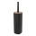 WENKO 25304100 - WC-Set ROTELLO 10x36 cm schwarz/braun