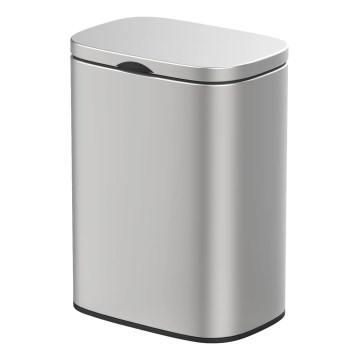 WENKO 25336100 - Korb SARE 21,5 x 29,5 cm, silber
