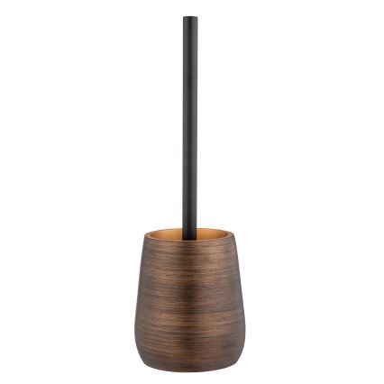 WENKO 25354100 - WC-Bürste PALENA 12,5x37 cm bronzefarben