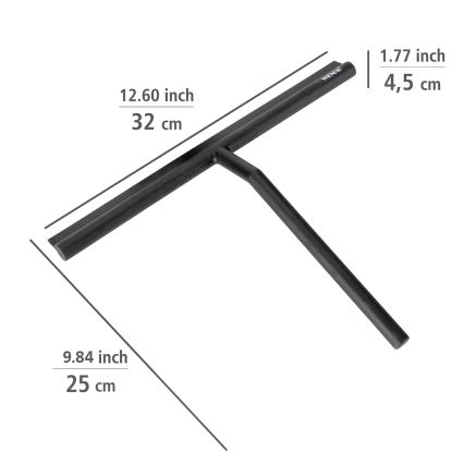 WENKO 25358100 - Abzieher MOLA 32x30 cm schwarz