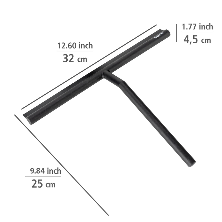 WENKO 25358100 - Abzieher MOLA 32x30 cm schwarz