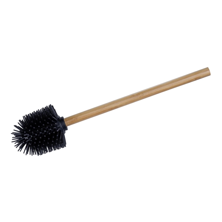 WENKO 25360100 - WC-Bürste 7,5 x 35 cm braun/schwarz