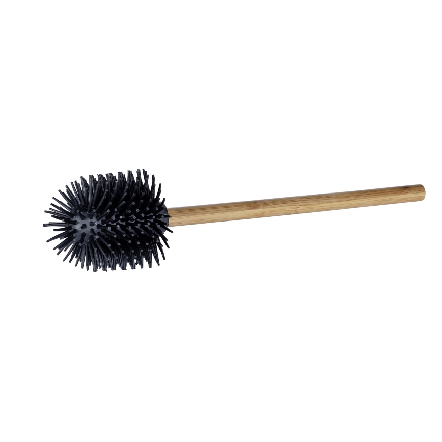 WENKO 25360100 - WC-Bürste 7,5 x 35 cm braun/schwarz