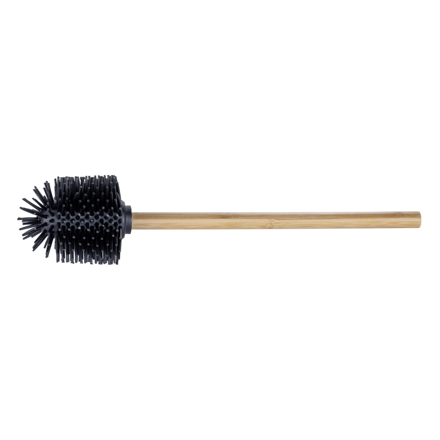 WENKO 25360100 - WC-Bürste 7,5 x 35 cm braun/schwarz