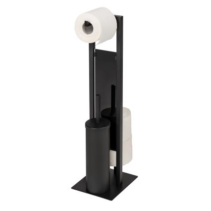 WENKO 25400100 - WC-Bürste RIVALTA 18x70 cm schwarz