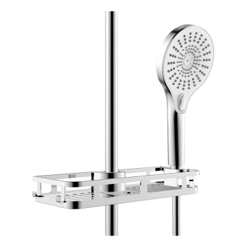 WENKO 25490100 - Ablage LIBERTÀ 28,5 x 11,5 cm, Hochglanz-Chrom