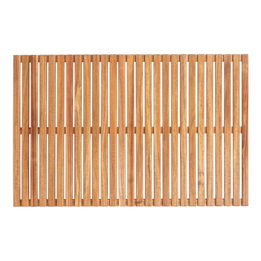 WENKO 25578100 - Schmutzfangmatte ACACIA 55x85 cm braun