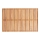 WENKO 25578100 - Schmutzfangmatte ACACIA 55x85 cm braun