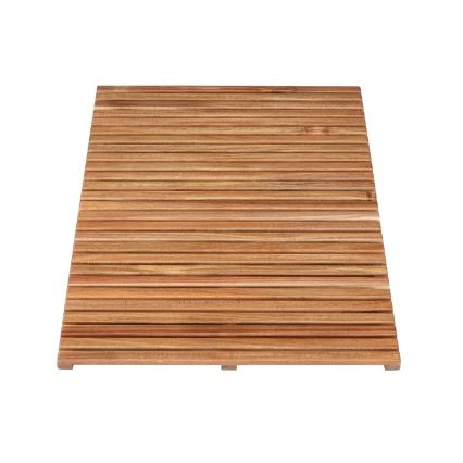 WENKO 25578100 - Schmutzfangmatte ACACIA 55x85 cm braun