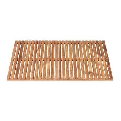 WENKO 25578100 - Schmutzfangmatte ACACIA 55x85 cm braun