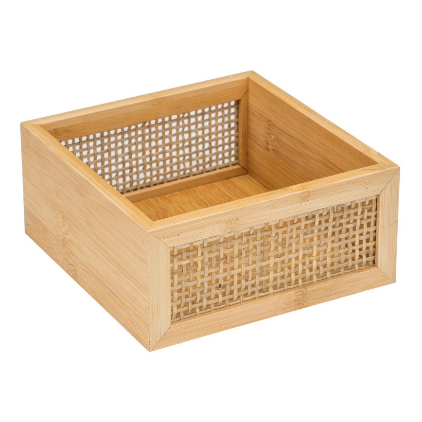 WENKO 25601100 - Badewannentablett ALLEGRE 15x7 cm braun