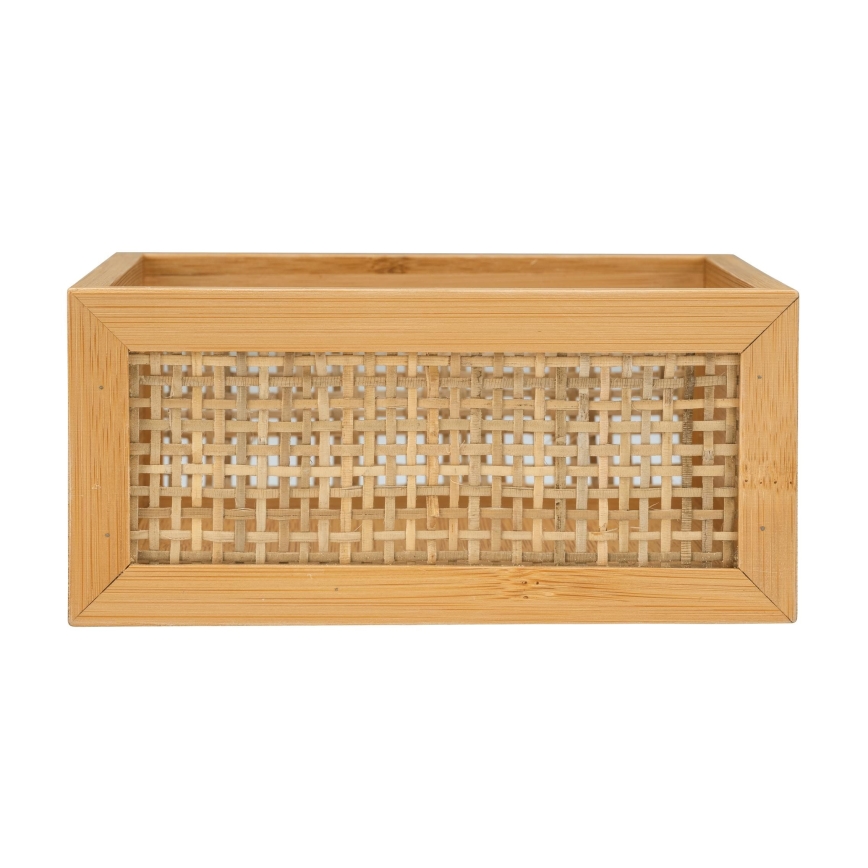 WENKO 25601100 - Badewannentablett ALLEGRE 15x7 cm braun