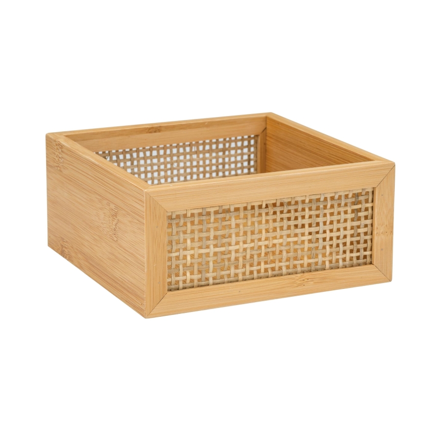 WENKO 25601100 - Badewannentablett ALLEGRE 15x7 cm braun