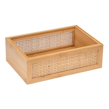 WENKO 25602100 - Badewannentablett ALLEGRE 22x15 cm braun