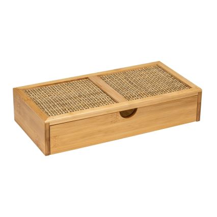 WENKO 25603100 – Organizer ALLEGRE 28x14 cm braun