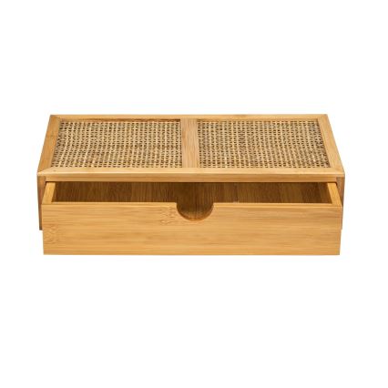 WENKO 25603100 – Organizer ALLEGRE 28x14 cm braun
