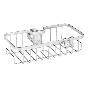 WENKO 25678100 - Korb FLORESTA 24 x 14 cm, silber