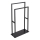 WENKO 26056100 - Handtuchständer RIVALTA 46x80 cm Edelstahl/Schwarz