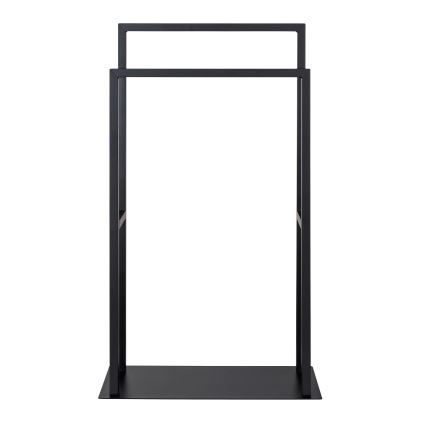 WENKO 26056100 - Handtuchständer RIVALTA 46x80 cm Edelstahl/Schwarz