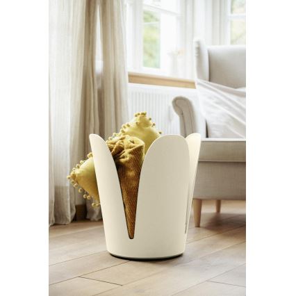 WENKO 26086100 - Hocker COMISO 44,5 x 46 cm, weiß