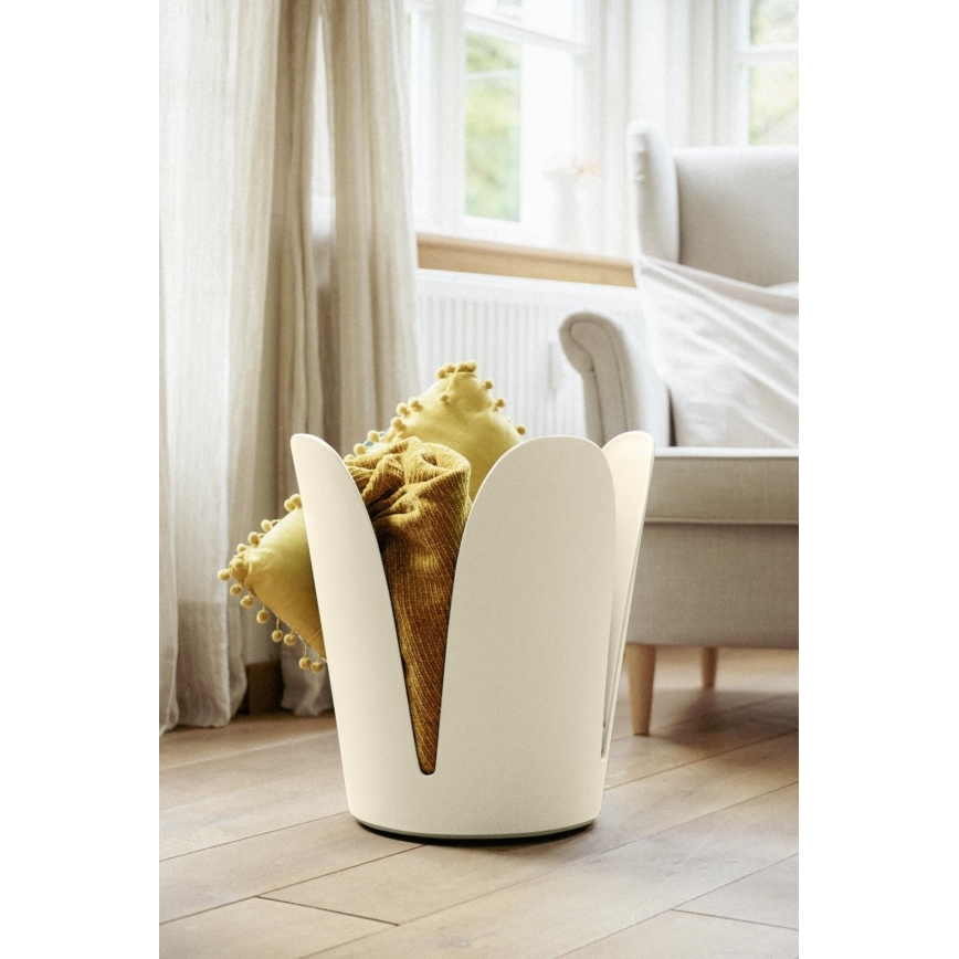 WENKO 26086100 - Hocker COMISO 44,5 x 46 cm, weiß