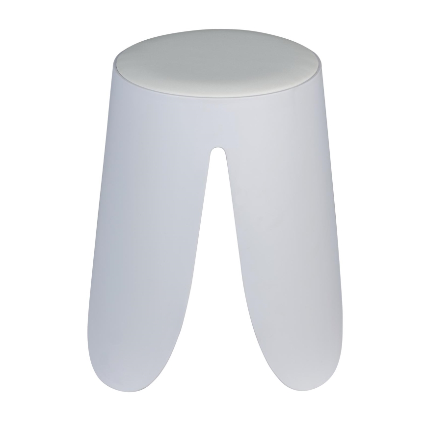 WENKO 26086100 - Hocker COMISO 44,5 x 46 cm, weiß