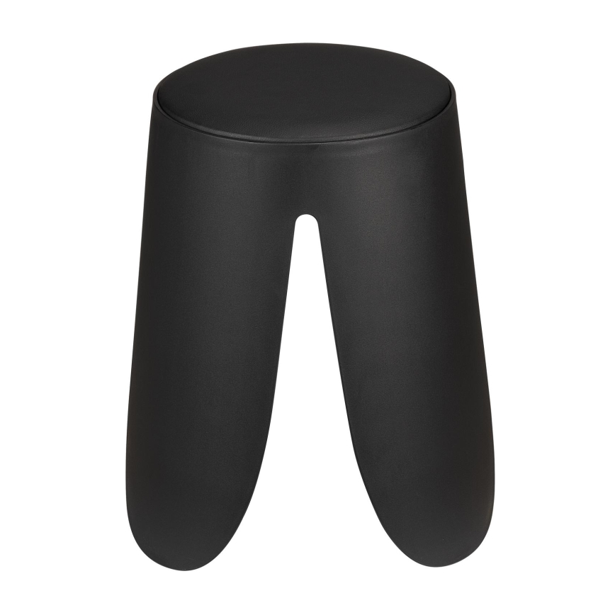 WENKO 26087100 - Hocker COMISO 44,5 x 46 cm, schwarz