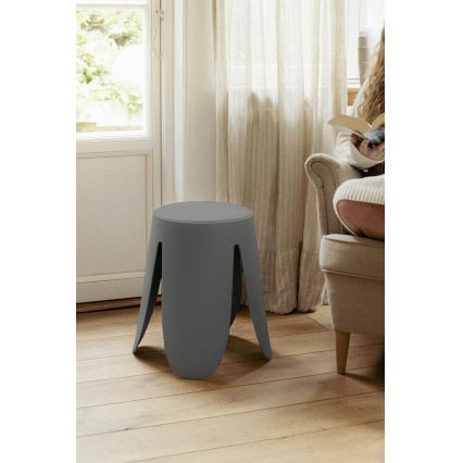 WENKO 26089100 - Hocker COMISO 44,5x46 cm Anthrazit