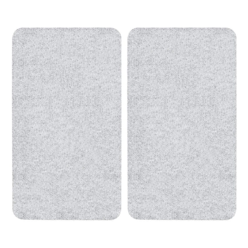 WENKO 2712663100 - Abdeckplatte 30x52 cm transparent/grau