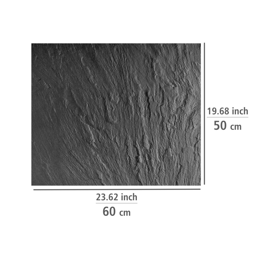 WENKO 2713550100 - Schutzplatte SLATE 60x50 cm, mehrfarbig