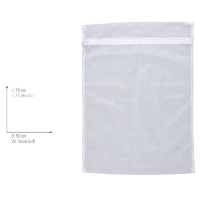 WENKO 3751700100 - Wäschenetz JUMBO 50x70 cm weiß