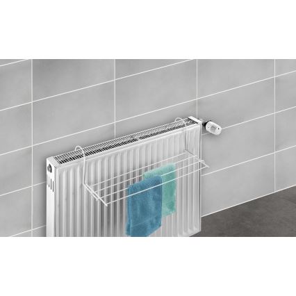 WENKO 3780010100 - Wäscheständer 58x16 cm, weiß