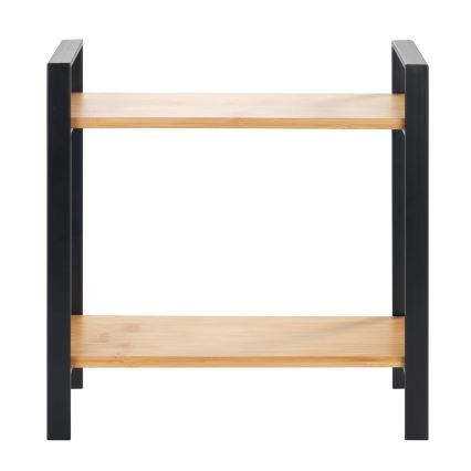 WENKO 53029100 - Regal LOU 32x33 cm schwarz/braun