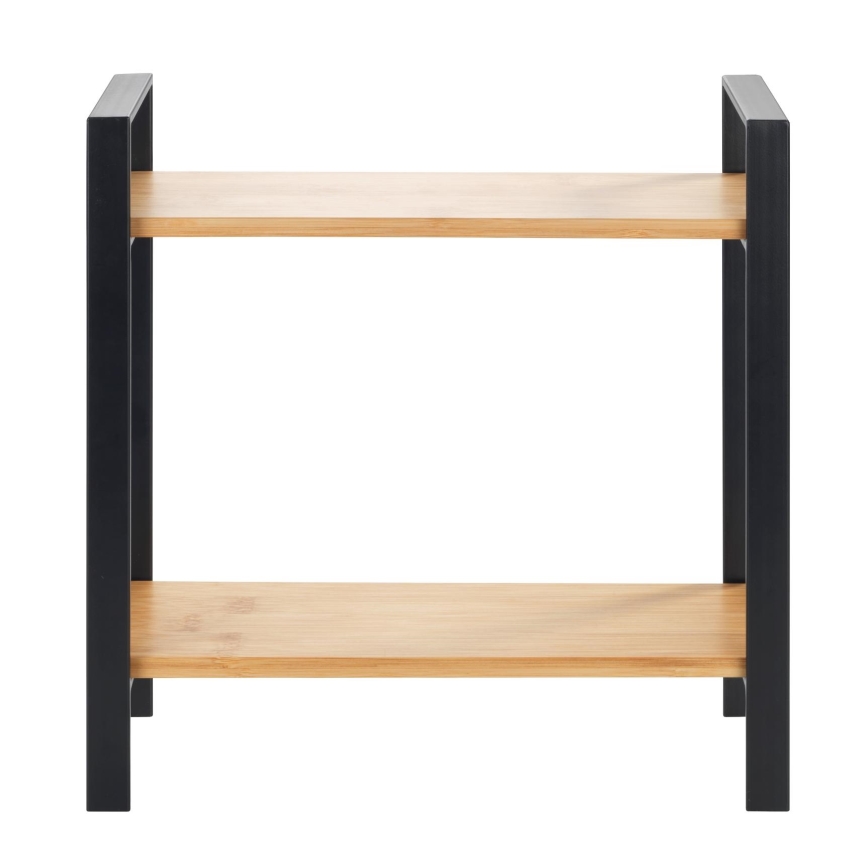 WENKO 53029100 - Regal LOU 32x33 cm schwarz/braun