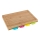 WENKO 53064100 - Schneidebrett 32,5x22,5 cm braun/mehrfarbig