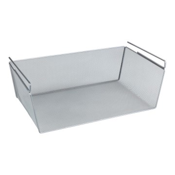 WENKO 53143100 - Korb 49x28 cm silber